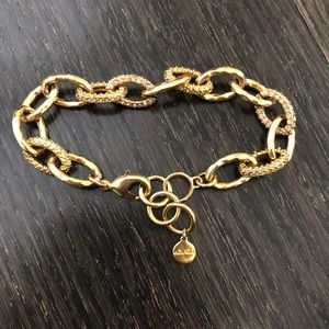 Stella & Dot Gold Chain Link Bracelet